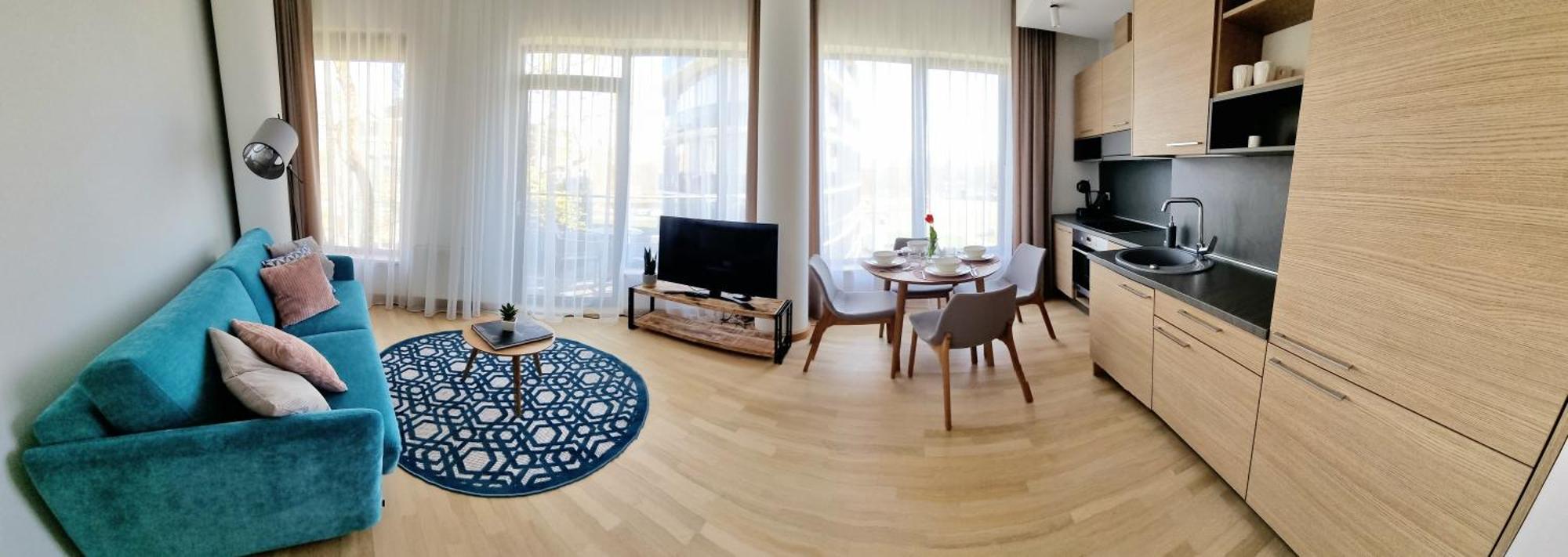 Melodija Apartments In Druskininkai Center Екстериор снимка